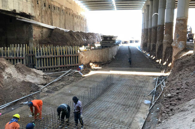 Schiaretti supervisó desagües de la obra de Circunvalación