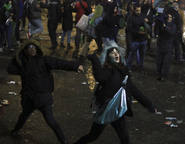 Las imágenes que dejó el rechazo al aborto