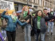 Marchas en todo el país a favor y en contra del aborto