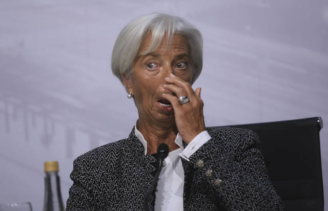 FOTO: Christine Lagarde, directora gerente del Fondo Monetario.