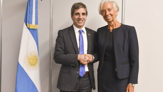 FOTO: Christine Lagarde llegó a Argentina y se reunió con Macri