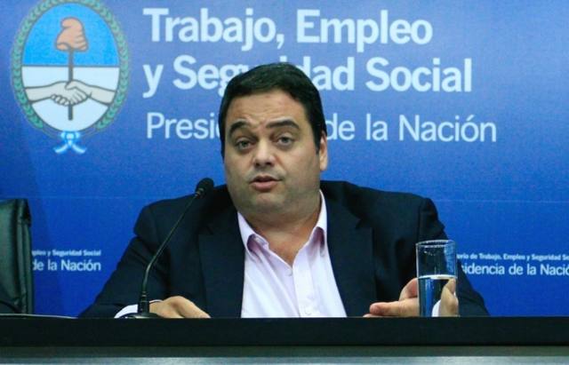 FOTO: Jorge Triaca, ministro de Trabajo de la Nación.