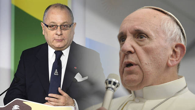 FOTO: El canciller Faurie se reunirá con el papa Francisco