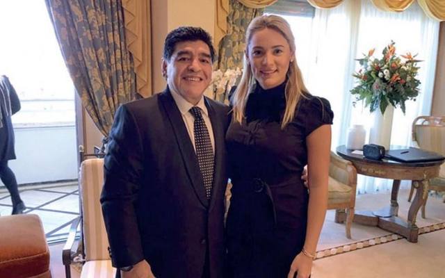 FOTO: ¿Rocío Oliva, a Maradona: 