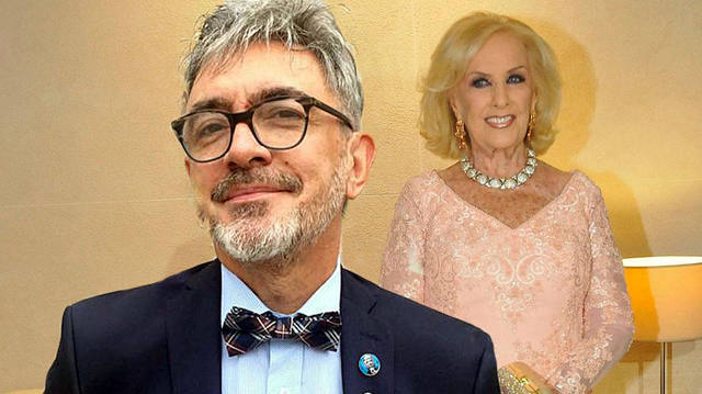 El polémico mensaje de Leonardo Greco a Mirtha Legrand