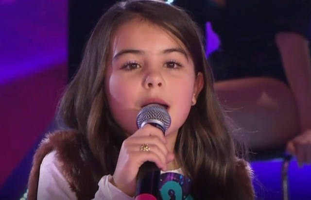 Agustina, la nena uruguaya que cautivó a Marcelo Tinelli