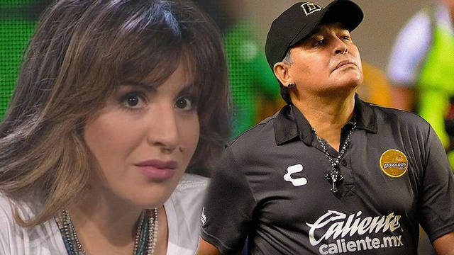 FOTO: Gianinna y Diego Maradona