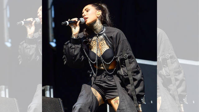 Cande Tinelli tuvo problemas técnicos en el Lollapalooza