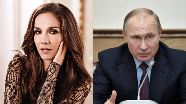 Natalia Oreiro pidió la ciudadanía rusa a Vladimir Putin