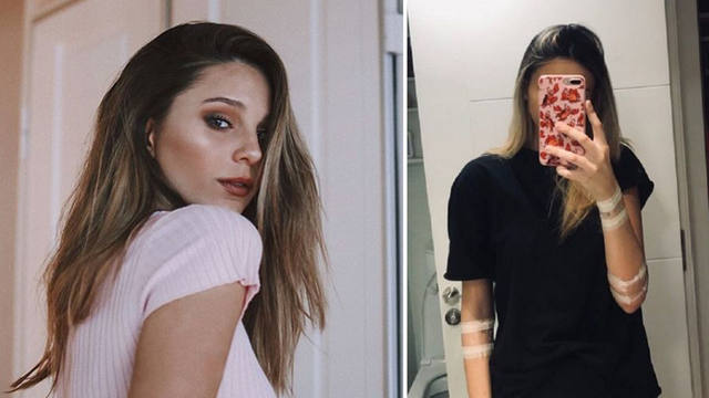 Juanita Tinelli le dedicó su primer tatuaje a su padre