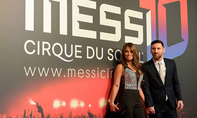 FOTO: El Cirque du Soleil presentó en el Camp Nou el show de Messi