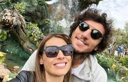 Pampita y Pico Mónaco en Disney.