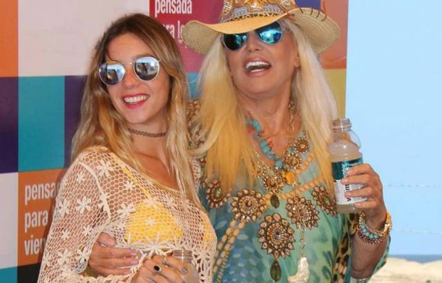 Lucía Celasco y Susana Giménez.