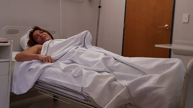 Lizy Tagliani se internó para una operación estética