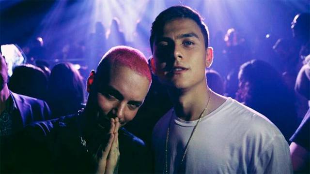 Paulo Dybala arrancó el 2019 junto a J Balvin
