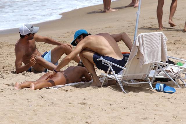 Pampita y Pico Mónaco disfrutan juntos de Punta del Este