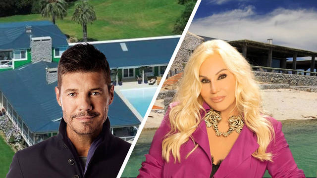Tinelli y Susana ponen a la venta sus mansiones en Uruguay