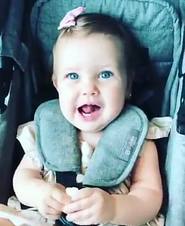 El tierno video de Magnolia, la hija de La China y Vicuña