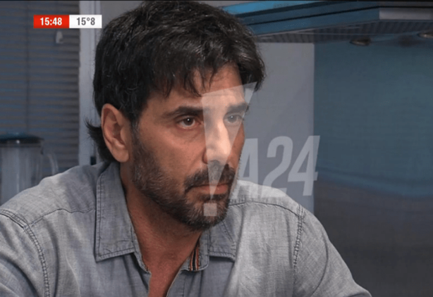 Darthés rompió el silencio: 