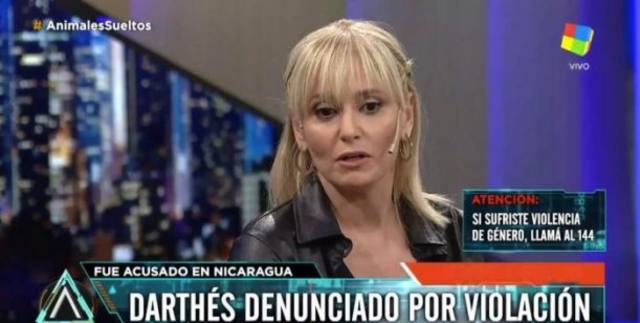 Manguel reveló que un invitado la acosó sistemáticamente.