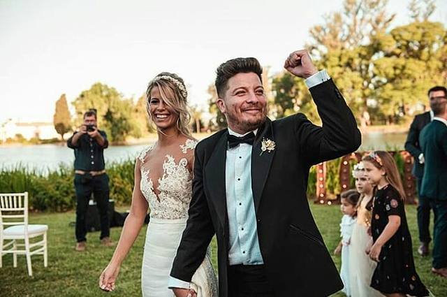 Damián y Eloisa dieron el sí tras cuatro años de novios.