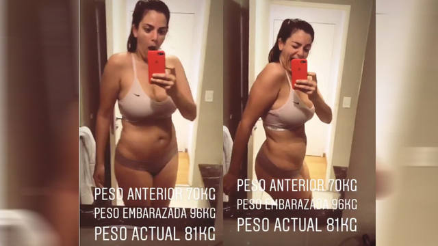 Instagramer mostró cómo quedó su cuerpo luego de ser mamá