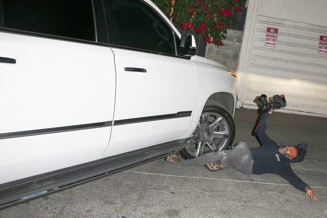 FOTO: Jennifer Lopez iba en el auto que atropelló a un fotógrafo
