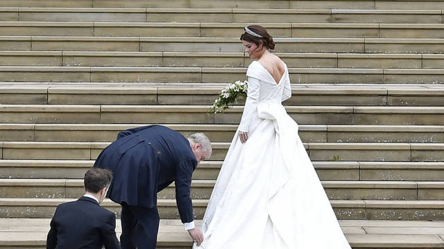 Los looks de los famosos en el casamiento de Eugenia de York