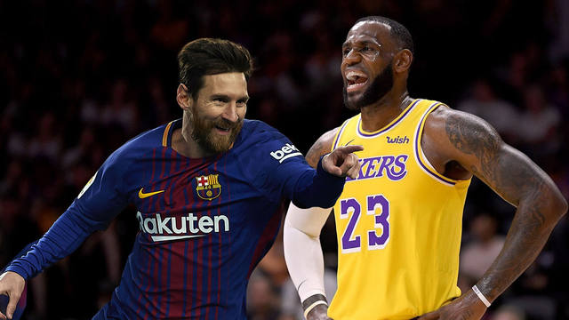Por qué a Messi lo comparan con LeBron James