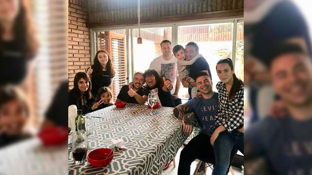 Mona Jiménez y Alejandro Lerner