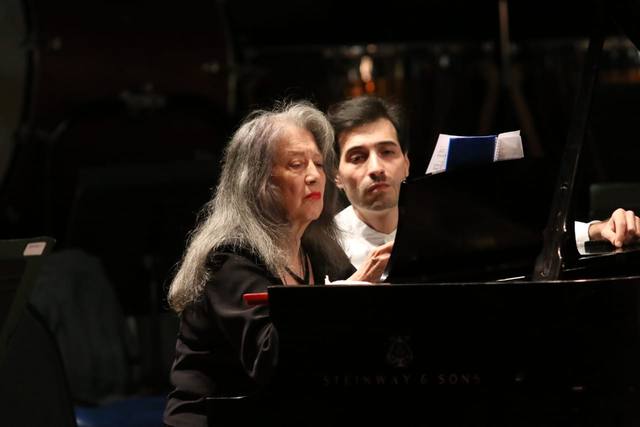 Marta Argerich se presentó a sala llena en Córdoba