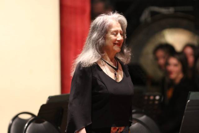 Marta Argerich se presentó a sala llena en Córdoba