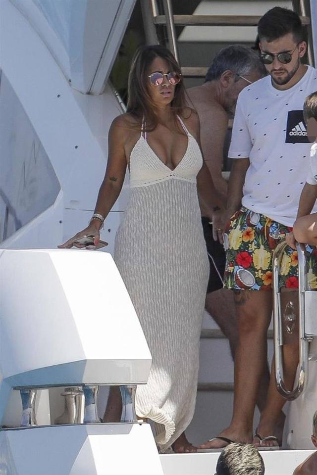 Las vacaciones top de Messi y Antonella en Ibiza