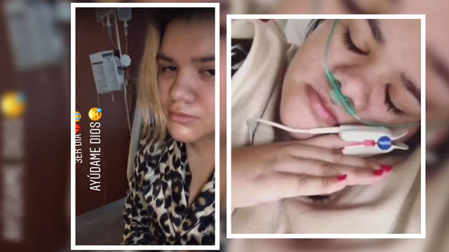 Morena alarmó a sus seguidores por su estado.