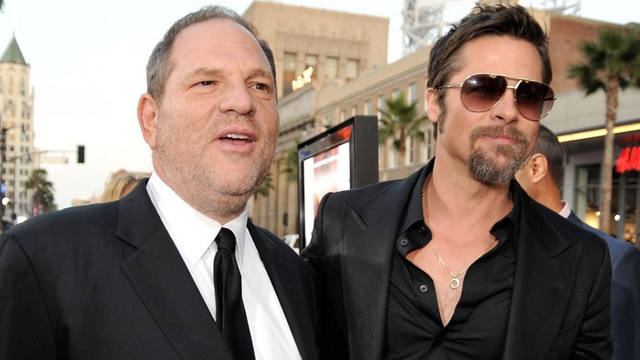 FOTO: ¿Cómo reaccionó Brad Pitt ante los abusos de Weinstein?