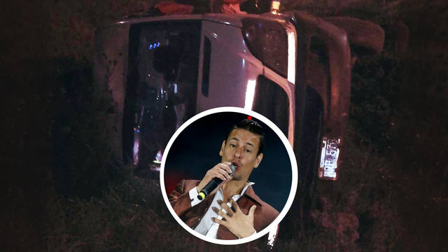 FOTO: Ex cantante de Ráfaga protagonizó un espectacular accidente