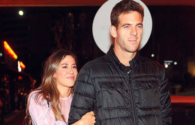 Jimena Barón y Juan Martín del Potro
