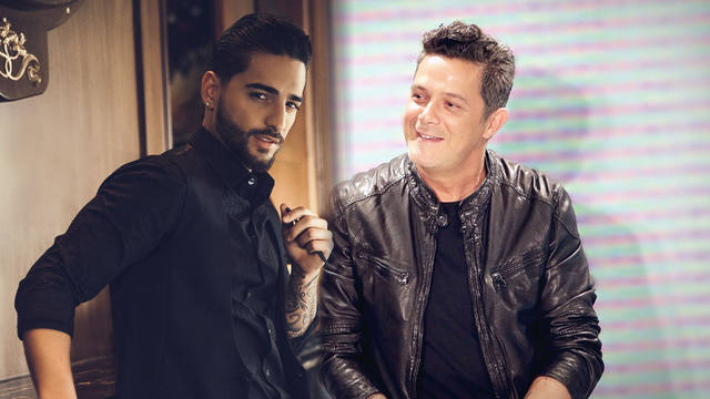 Maluma y Alejandro Sanz