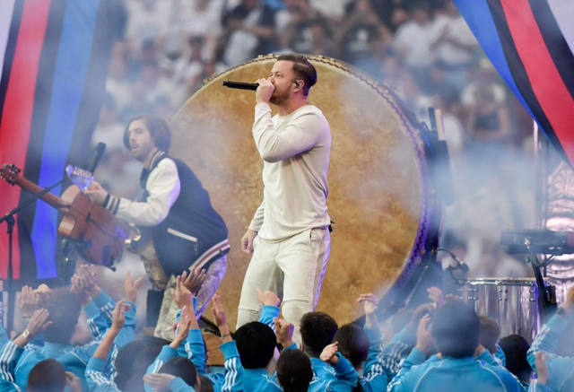FOTO: Imagine Dragons encendió Madrid con su show en la previa