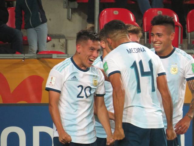 FOTO: Argentina debutó con una goleada en el Mundial Sub 20