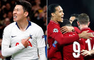 Tottenham y Liverpool ganaron en la ida de cuartos de final