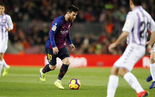 FOTO: Con un penal de Messi, el Barcelona venció al Valladolid