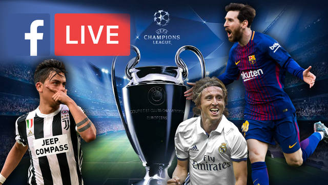 Facebook permitirá ver gratis los partidos de la Champions