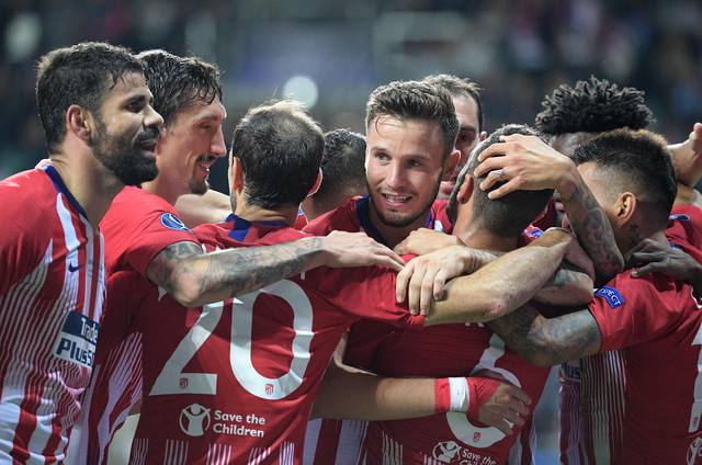 FOTO: El Atlético de Simeone goleó y se quedó con la Supercopa