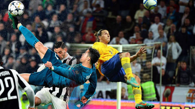 Zlatan Ibrahimovic Cristiano Ronaldo Chilena