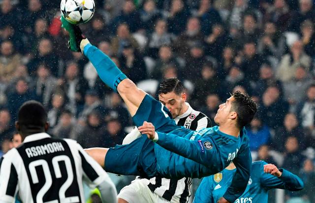 El instante de la magistral chilena de Cristiano Ronaldo