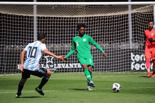 FOTO: Maroni marcó un gol en el 5-0 del sub 20 a Arabia Saudita