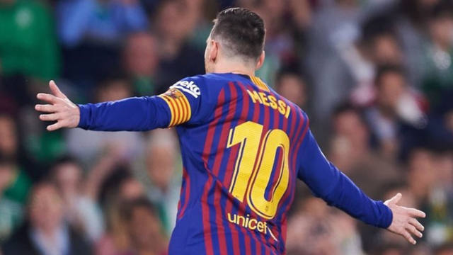 FOTO: La genialidad de Messi que aplaudieron los hinchas del Betis