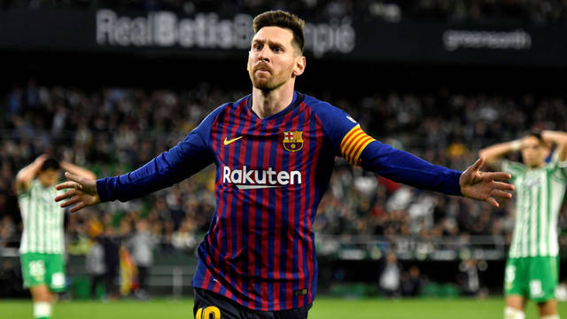 FOTO: Hat-trick de Messi en la previa de su vuelta a la Selección