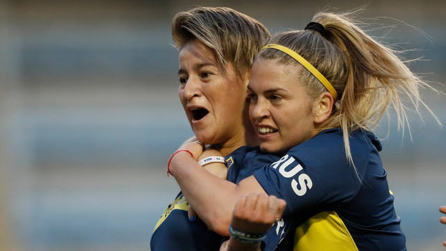 Las Gladiadoras jugaron por primera vez en La Bombonera